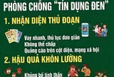 Cảnh báo thủ đoạn 'tín dụng đen' qua app, mạng xã hội