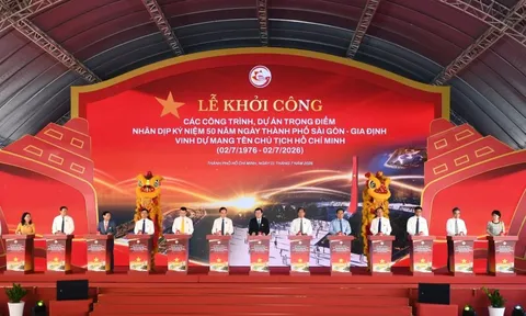 TP.HCM khởi công 8 dự án trọng điểm: Cú hích mở rộng không gian phát triển trong chặng đường mới