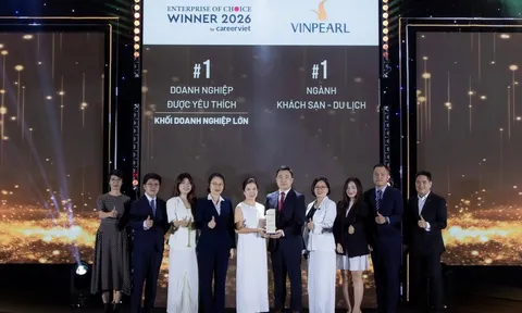 Vinpearl - doanh nghiệp đứng đầu Top 100 được người lao động yêu thích nhất